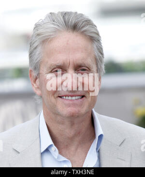 Michael Douglas arrives at a photocall for the film 'Wall Street: Money Never Sleeps' at the 63rd annual Cannes International Film Festival in Cannes, France on May 14, 2010.   UPI/David Silpa Stock Photo