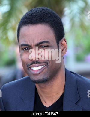 Chris Rock arrives at a photocall for the film 'Madagascar 3: Europe's Most Wanted' during the 65th annual Cannes International Film Festival in Cannes, France on May 18, 2012.   UPI/David Silpa Stock Photo