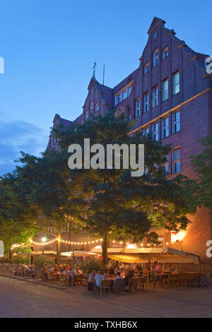 geography / travel, Germany, Bremen, Hanse, Hanseatic town, Schlachte, Weser, Additional-Rights-Clearance-Info-Not-Available Stock Photo