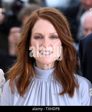 Julianne Moore arrives at a photo call for the film 'Maps to the Stars' during the 67th annual Cannes International Film Festival in Cannes, France on May 19, 2014.   UPI/David Silpa Stock Photo