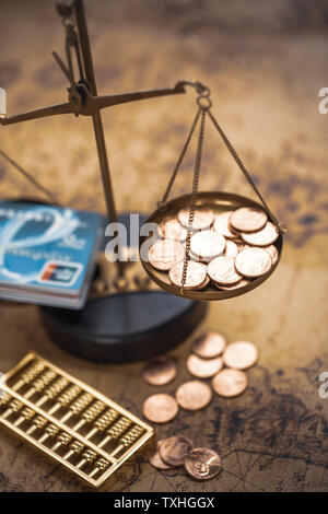 stock market quotation Stock Photo