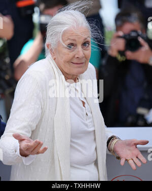 Vanessa Redgrave arrives at a photocall for the film 'Howards End' during the 69th annual Cannes International Film Festival in Cannes, France on May 12, 2016.   Photo by David Silpa/UPI Stock Photo