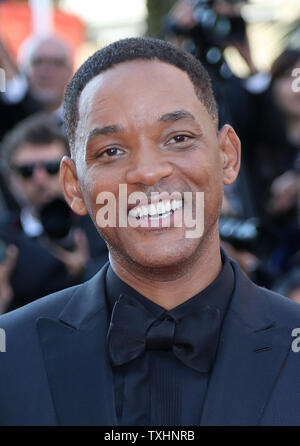Will Smith arrives on the red carpet before the closing ceremony of the 70th annual Cannes International Film Festival in Cannes, France on May 28, 2017.  Photo by David Silpa/UPI Stock Photo