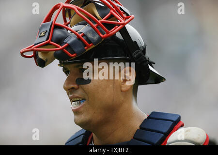 Red sox catcher victor martinez hi-res stock photography and images - Alamy