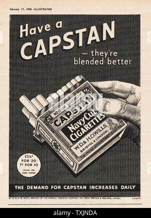 Capstan Cigarettes -  UK