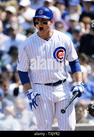 Chicago Cubs Anthony Rizzo in the first inning during a baseball game  against the Arizona Diamondbacks, Saturday, July 17, 2021, in Phoenix. (AP  Photo/Rick Scuteri Stock Photo - Alamy