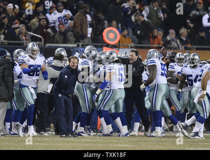 After recovering a fumble by Dallas Cowboys' Dez Bryant, Seattle Seahawks'  Roy Lewis, front, is tackled by Dallas Cowboys' Kevin Ogletree during the  first half of an NFL football game on Sunday