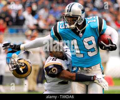 A portrait of Keyshawn Johnson of the Carolina Panthers photographed at  Sony Studios Los Angeles CA Stock Photo - Alamy