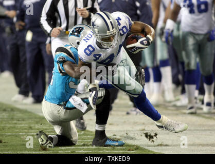 Back Judge Steve Patrick wears a Crucial Catch hat during an NFL football  game between the Carolina Panthers and Dallas Cowboys, Sunday, Oct. 3,  2021, in Arlington, Texas. Dallas won 36-28. (AP