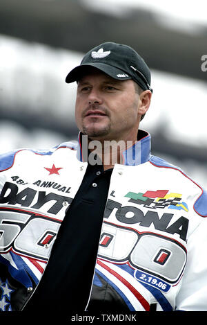 Roger Clemens attends NASCAR Daytona 500 at Daytona International Speedway in Daytona Beach,  Florida on February 19, 2006.  (UPI Photo/Chad Cameron) Stock Photo