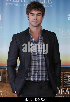 Chace Crawford arrives at a photocall for the film 'Twelve' during the 36th American Film Festival of Deauville in Deauville, France on September 5, 2010.    UPI/David Silpa Stock Photo