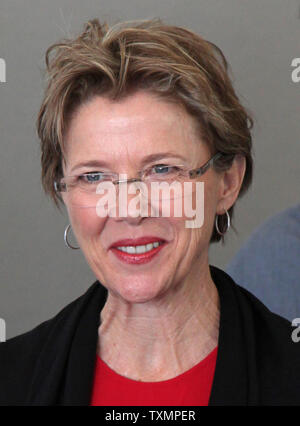 Annette Bening arrives at a photocall for the film 'Mother & Child' during the 36th American Film Festival of Deauville in Deauville, France on September 9, 2010.    UPI/David Silpa Stock Photo