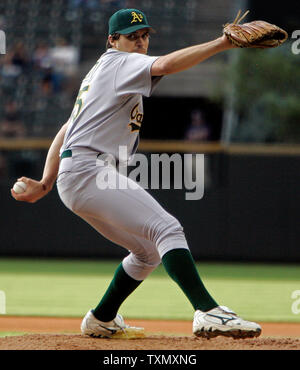 Lot Detail - 2004 Barry Zito Oakland Athletics Game-Used