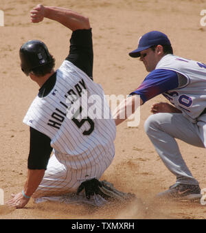 Matt Holliday, Ryan Spilborghs, and Jackson Holliday