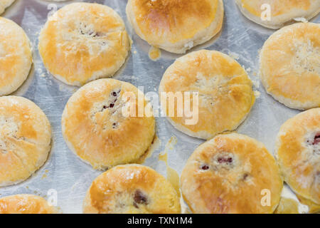China Yunnan specialty delicious flower cake Stock Photo