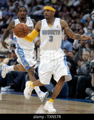 Allen iverson denver nuggets teammate hi-res stock photography and images -  Alamy