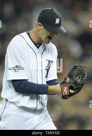 Detroit Tigers relief pitcher Drew Smyly throws during the eighth ...