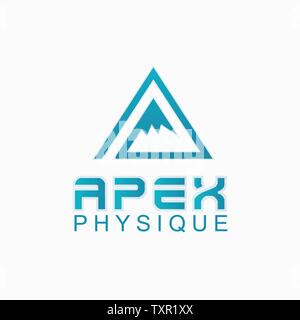 Letter AP logo design template Stock Vector
