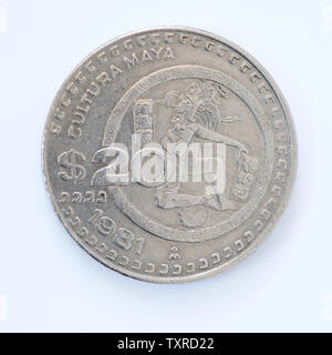 Mexico 5 Pesos Coin - 1981 Stock Photo - Alamy