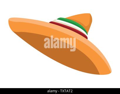 mexican food and tradicional culture Stock Vector