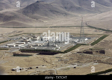 A general view of the heavy water plant in Arak in Markazi