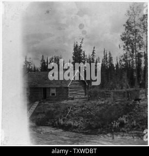 Along the Yukon River, I think. Stock Photo