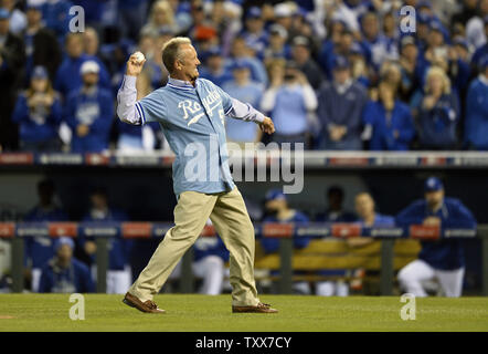 FILE: George Brett of the Kansas City Royals during spring training.  (Sportswire via AP Images Stock Photo - Alamy