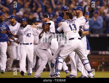 Kansas city royals relief pitcher wade davis 17 hi-res stock