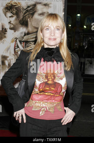 Actress Rebecca De Mornay arrives as a guest at the November 16, 2004 Los Angeles premiere of the film, 'Alexander',  at Grauman's Chinese Theatre. The Warner Bros. film will be released in the United States on November 24. (UPI Photo/Francis Specker) Stock Photo