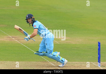 London, UK. 25th June, 2019. Jos Buttler of England batting during the England v Australia, ICC Cricket World Cup match, at Lords, London, England. Credit: Cal Sport Media/Alamy Live News Stock Photo