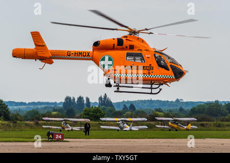 Air Ambulance Helicopter - McDonnell Douglas MD902 Air Ambulance Helicopter formerly used by MAGPAS in the UK Stock Photo