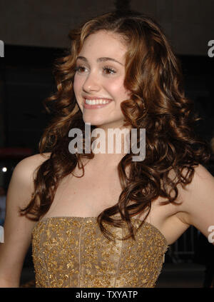 Cast member Emmy Rossum arrives at the premiere of 