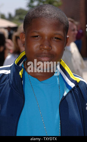Actor Denzel Whitaker arrives for the premiere of 'Choose Your Own Adventure: The Abominable Snowman' held in Culver City, California on July 22, 2006 . (UPI Photo/ Phil McCarten) Stock Photo
