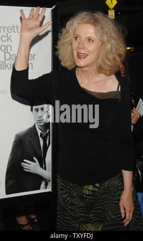 Blythe Danner, a cast member in the dramatic comedy motion picture 'The Last Kiss,'  arrives for the premiere of the film in Los Angeles, California on September 13, 2006. (UPI Photo/Jim Ruymen) Stock Photo