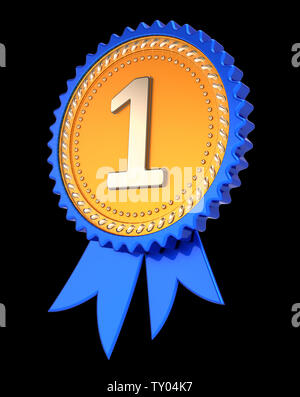Shiny black award ribbon with golden edging. Fabric with highly ...