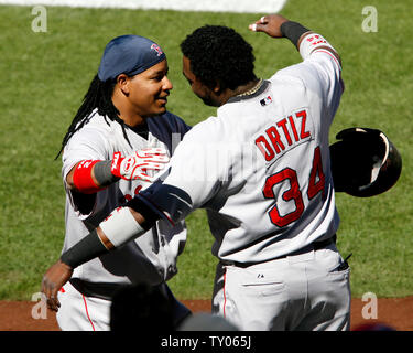 Boston Red Sox Manny Ramirez R Editorial Stock Photo - Stock Image