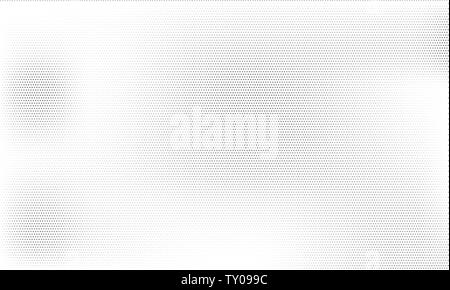 Grunge halftone vintage abstract pattern vector background. Ink dots texture design element. Black white dirty wallpaper Stock Vector