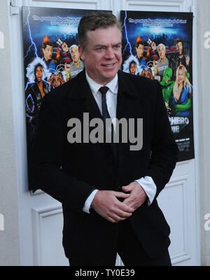 Christopher McDonald, a cast member in the motion picture parody spoof 'Superhero Movie,' attends the premiere of the film in Los Angeles on March 27, 2008. (UPI Photo/Jim Ruymen) Stock Photo