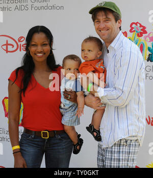 Actress Garcelle Beauvais and her husband Mike Nolan arrive with their ...