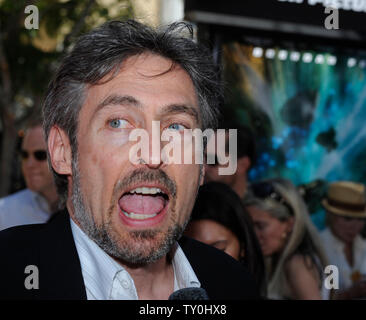 Eric Brevig, who directed the motion picture sci-fi fantasy 'Journey to the Center of the Earth', attends the premiere of the film in Los Angeles on June 29, 2008. (UPI Photo/Jim Ruymen) Stock Photo