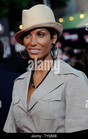 Model Nicole Mitchell, the former wife of actor Eddie Murphy attends
