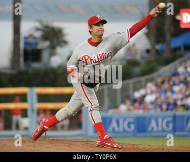 Photo: Philadelphia Phillies starting pitcher Jamie Moyer throws a