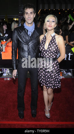 Perry Farrell with his wife Etty Lau Farrell attend the Jennifer Lopez