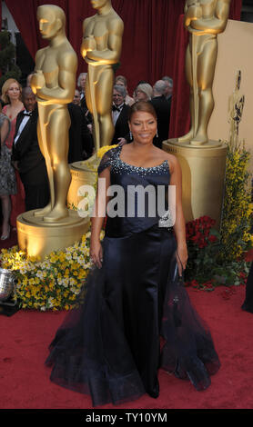 Queen Latifah arrives at the Oscars on Sunday, March 2, 2025, at the ...