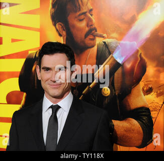 Actor Billy Crudup, a cast member in the sci-fi thriller 'Watchmen' attends the premiere of the film at Grauman's Chinese Theatre in the Hollywood section of Los Angeles on March 2, 2009.  (UPI Photo/Jim Ruymen) Stock Photo