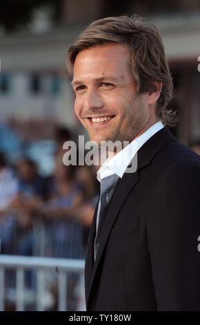 Gabriel Macht, a cast member in the motion picture crime thriller 'Whiteout', attends the premiere of the film in Los Angeles on September 9, 2009.     UPI/Jim Ruymen Stock Photo