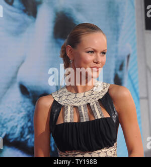 Cast member Anya Monzikova attends the premiere of the motion picture sci-fi thriller 'Surrogates', at the El Capitan Theatre in the Hollywood section of Los Angeles on September 24, 2009.     UPI/Jim Ruymen Stock Photo