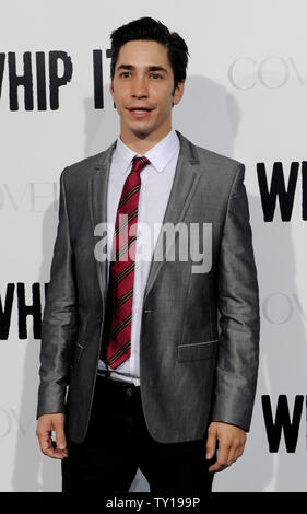 Actor Justin Long attends the premiere of the motion picture dramatic comedy 'Whip It', at Grauman's Chinese Theatre in the Hollywood section of  Los Angeles on September 29, 2009.     UPI/Jim Ruymen. Stock Photo