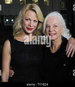 Alison Eastwood and her mother Maggie Johnson attend the premiere of ...