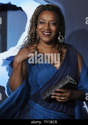 Cast member CCH Pounder attends the premiere of the film 'Avatar' in Los Angeles on December 16, 2009.      UPI/ Phil McCarten Stock Photo